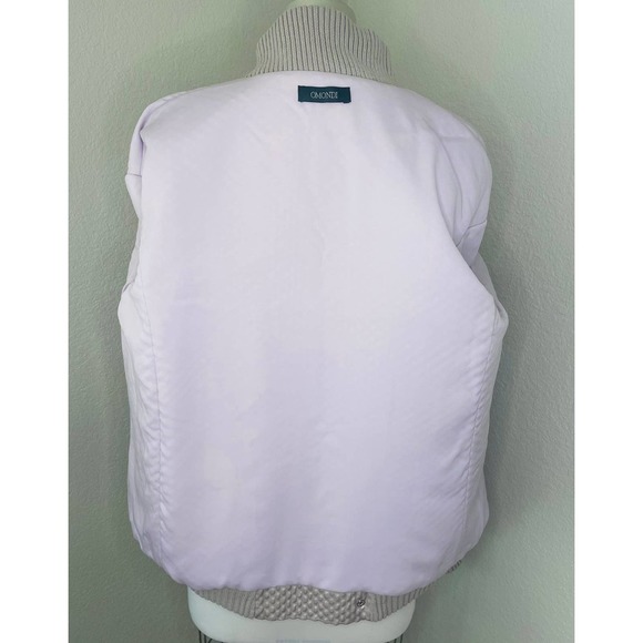 Omandi Silver and Lilaic Bomber Jacket - Picture 5 of 5